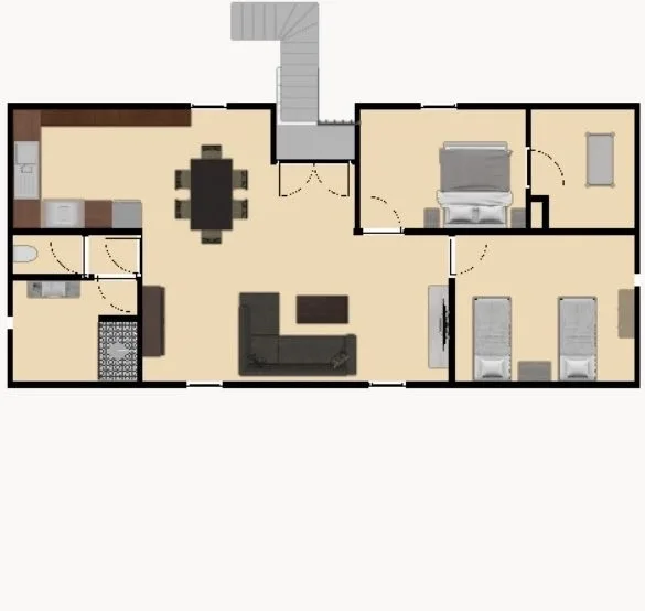 Layout upstairs